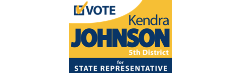 Democrat Kendra Johnson for State Representative | 5th District
